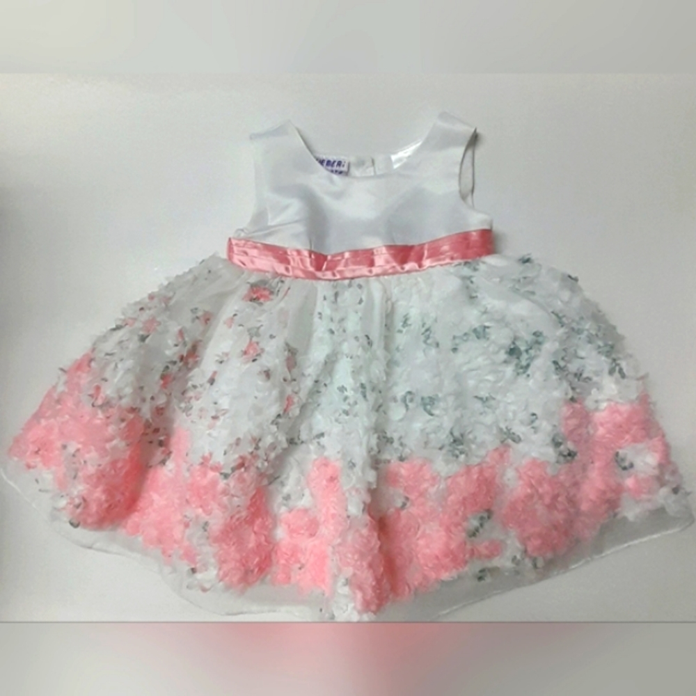 #0080 Blueberi Boulevard Dress for 3/6M girls